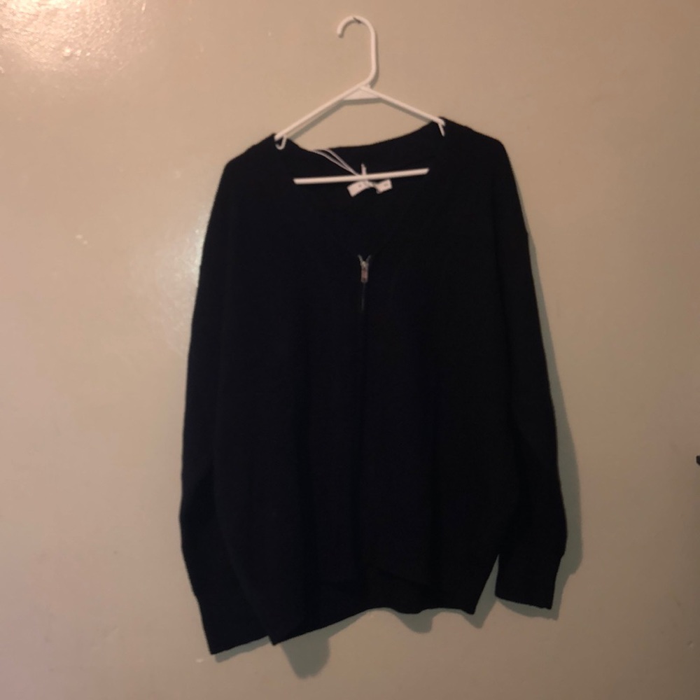 MNML Zipper cardigan